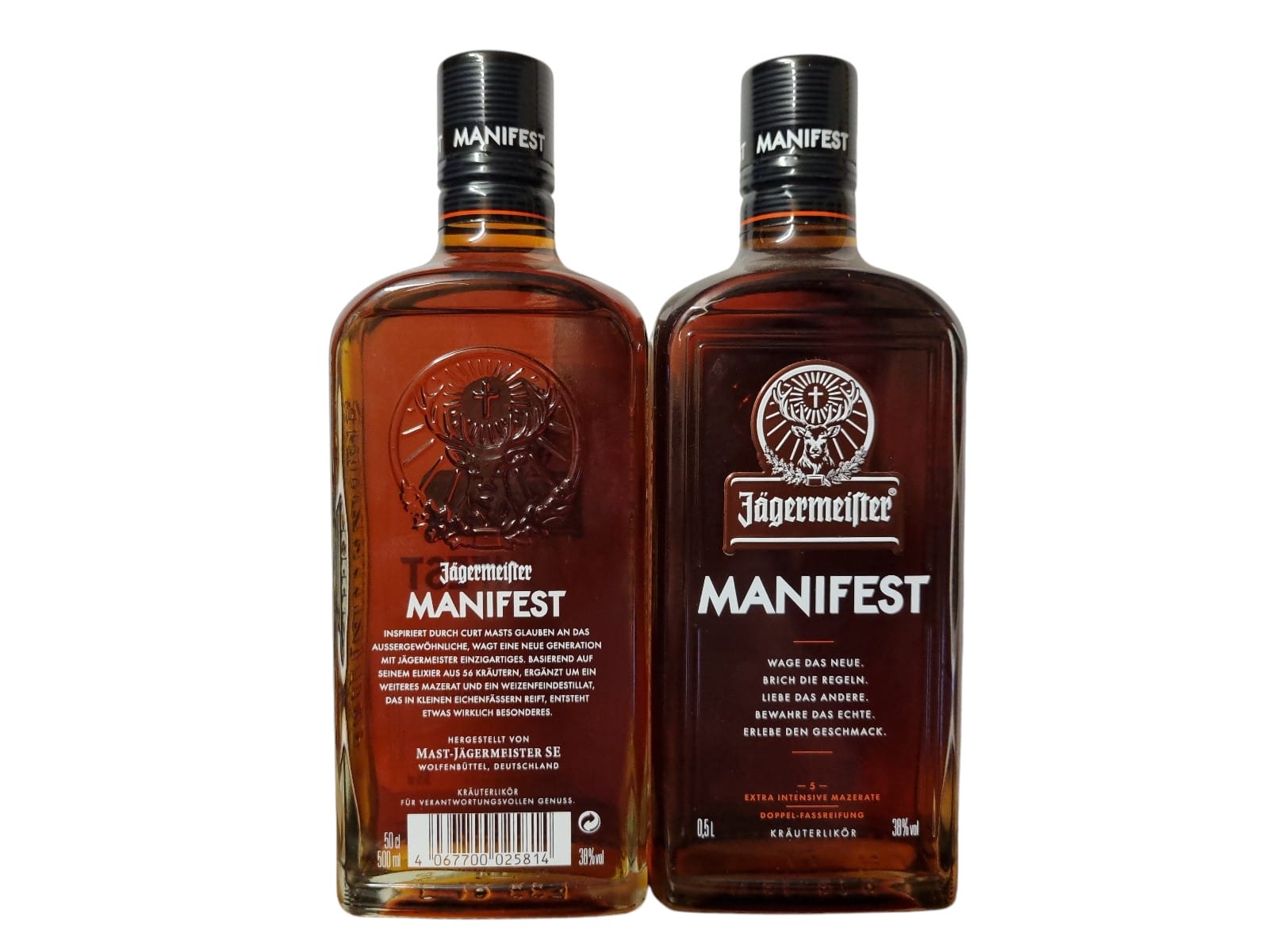 2 Flaschen Jägermeister Manifest