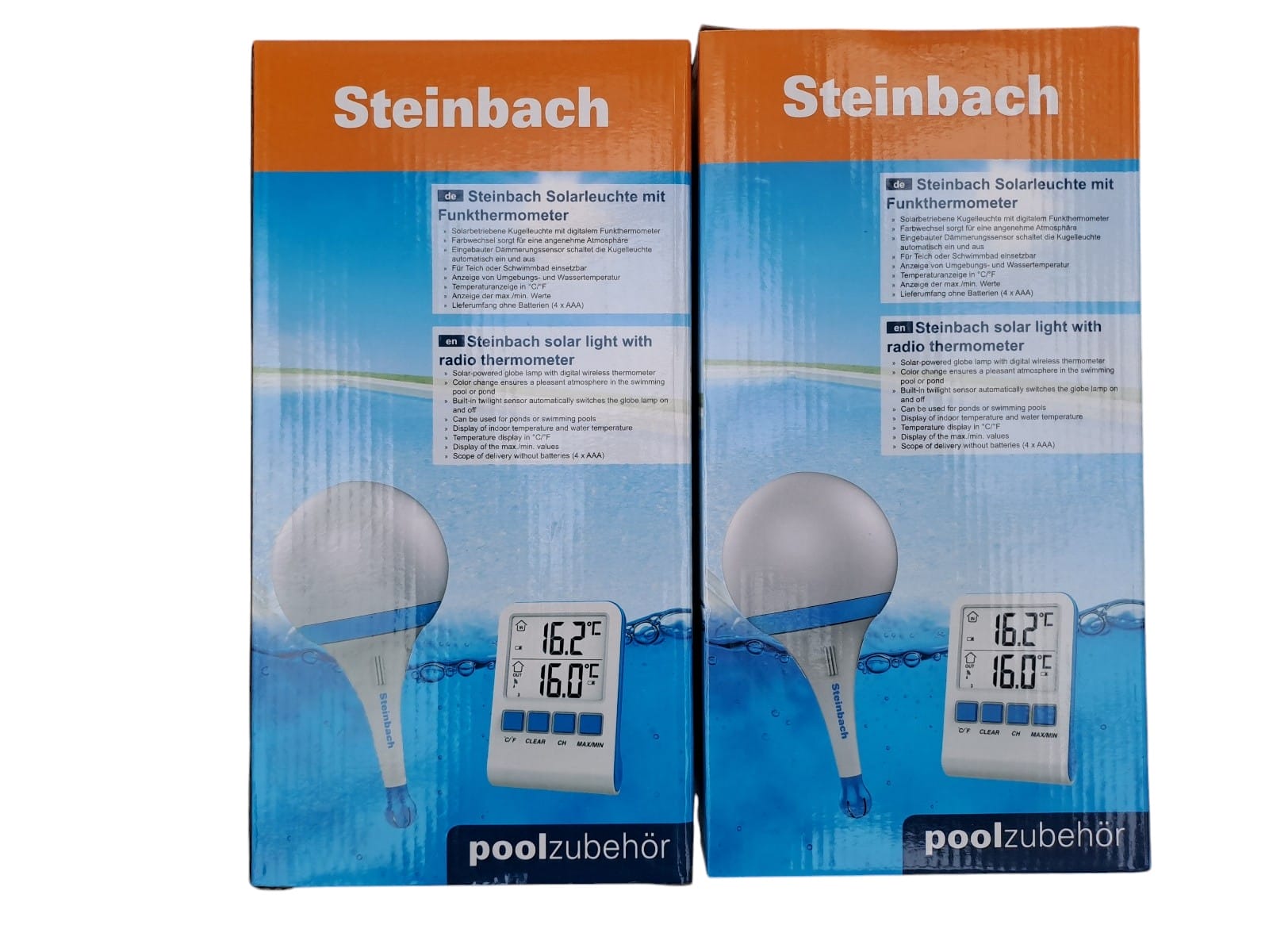 2 Solarleuchten